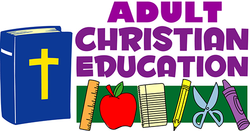 [Graphic of Adult Christian Education]