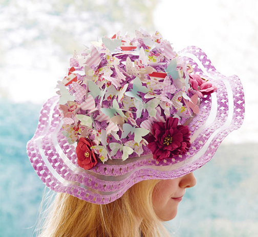 [Photo of an Easter bonnet]