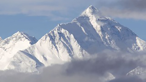 [Photo of Mt. Everest]