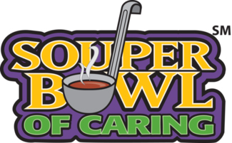 Graphic of Souper Bowl of Caring logo