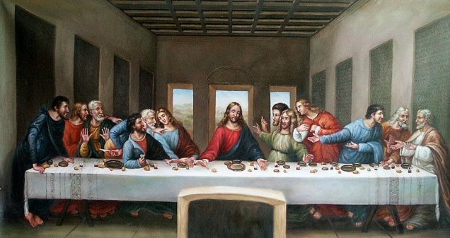 [Photo of the Last Supper]