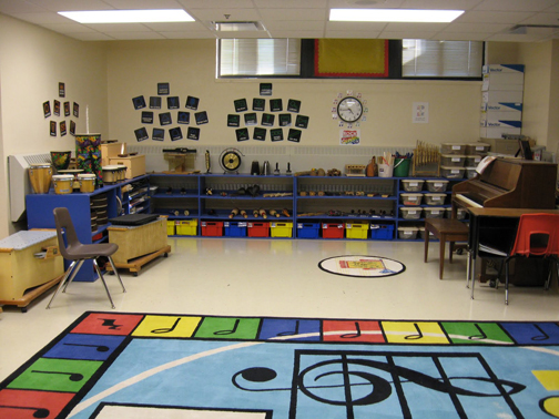 [Photo of a Music Classroom]