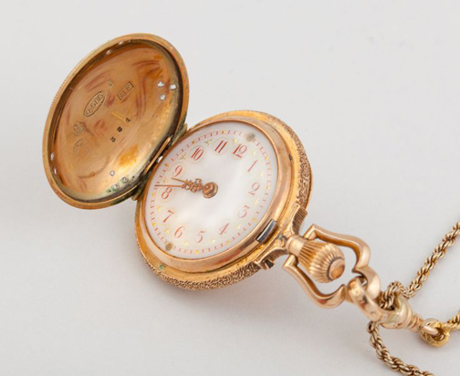 [Photo of a pocket watch]